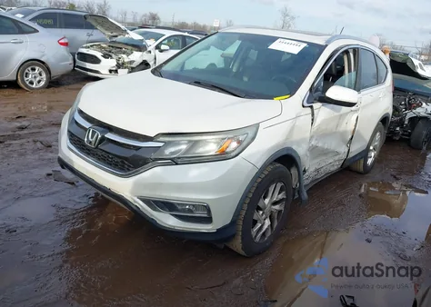 2015 Honda Cr-V Ex-L из США, поврежденный, VIN 5J6RM4H7XFL025736